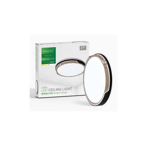  Plafonjera LED 24W 4000K promjer 39 cm Green Tech Slike