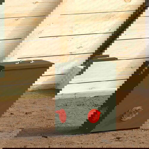 vidaXL hranilica za piliće 2 pcs maslinasto zelena 32,5 x 20,5 x 43 cm Cijene