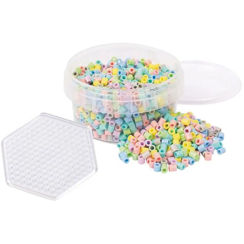 Playbox MIDI pegledivi pastelni perli promjera 5 mm, 1000 komada, s heksagonalnom podlogom Cijene