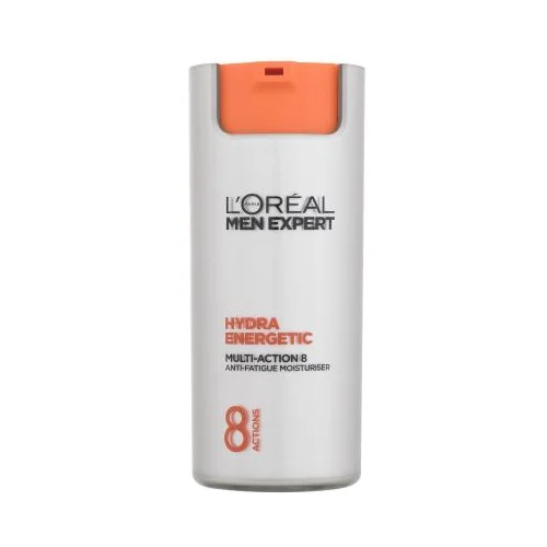 L´Oréal Paris Men Expert Hydra Energetic Multi-Action 8 Anti-Fatigue Moisturiser krema za obraz proti znakom utrujenosti in staranja 50 ml za moške