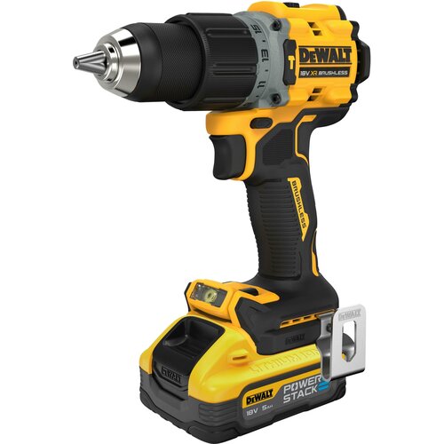 Dewalt WIERTARKO-WKRĘTARKA UDAROWA 18V 90Nm DCD805H2T 2x5,0Ah POWERSTACK Slike