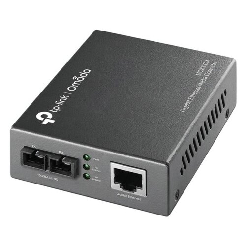 Tp-link Omada MC200CM 1x Gigabit RJ45 1x Gigabit SC/UPC Multi-Mode media converter Cene
