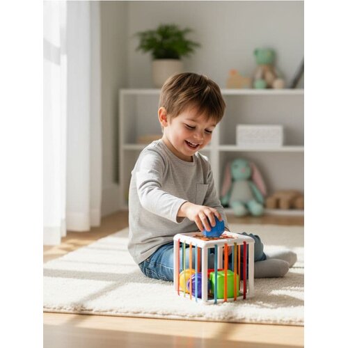 Sinsay Edukativna kocka s &amp;scaron;arenim kockicama Slike