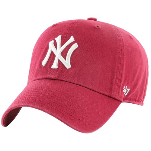 47 Brand Kape s &amp;scaron;iltom New York Yankees Clean Up Cap Bordo Slike
