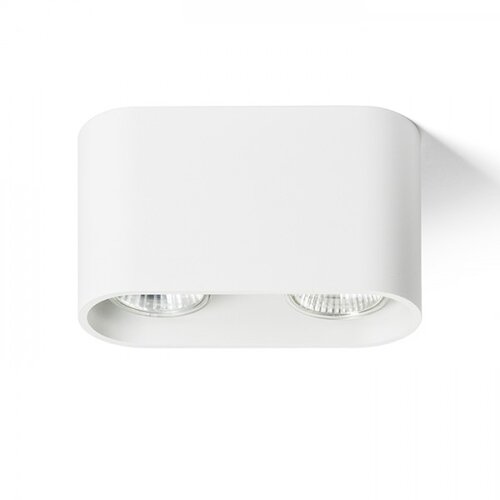 Rendl stropna svetilka mantova ii 230V GU10 2x35W - mat bela Slike