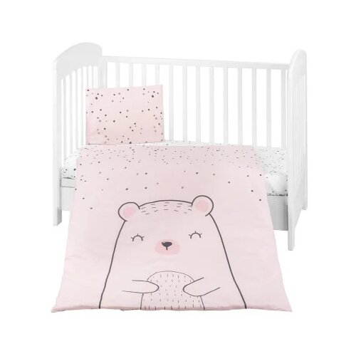 Kikka Boo posteljina navlaka KKB 3pcs my Bear roze Slike