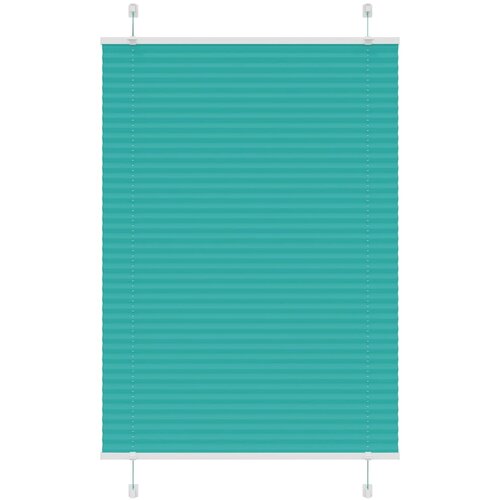 vidaXL Plisirana žaluzija Petrol Green 100x150 cm Širina tkanine Cene