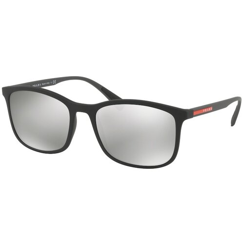 Prada Linea Rossa PS01TS DG02B0 ONE SIZE (56) Črna/Srebrna Cene