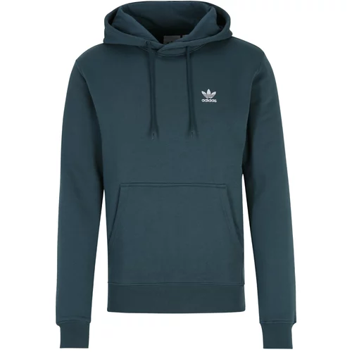 Adidas Sweater majica 'Trefoil Essentials' golublje plava / bijela