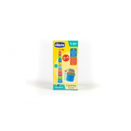 Chicco igračka eco kupovi za slaganje ( A049316 ) Slike