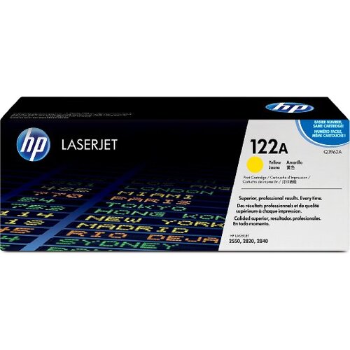 HP poškodovana embalaža: toner Q3962A / 122A (rumena), original Cene