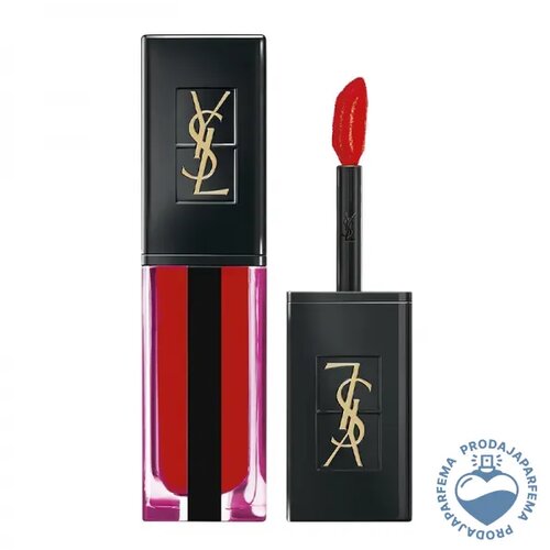 Yves Saint Laurent Vernis &amp;Aacute; L&amp;eacute;vres Water Stain (N&amp;deg;618 Wet Vermillion) 5.9ml Slike