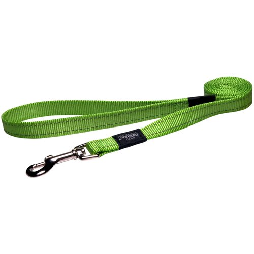 Rogz classic povodac za pse sa reflektujućim šavom l — 20 mm / 1.4 m zelena Cene