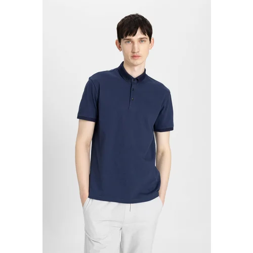 Defacto Slim Fit Basic Short Sleeve Polo T-Shirt