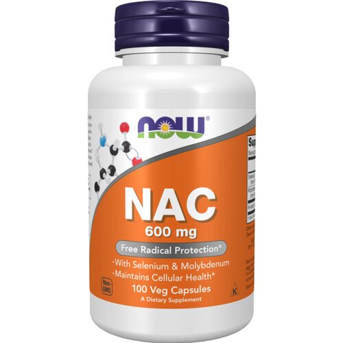 Now Foods NAC NOW, 600mg (100 kapsul) Cene