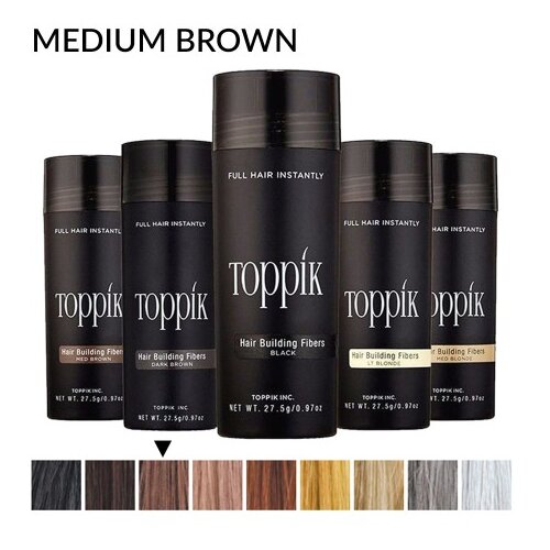 Other Toppik lasna vlakna, Medium Brown / Rjava (veliki 27.5 g, do 50 nanosov) Cene