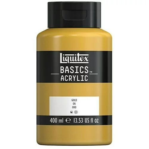 LIQUITEX Basics Akrilna boja (Zlatne boje, 400 ml, Boca)