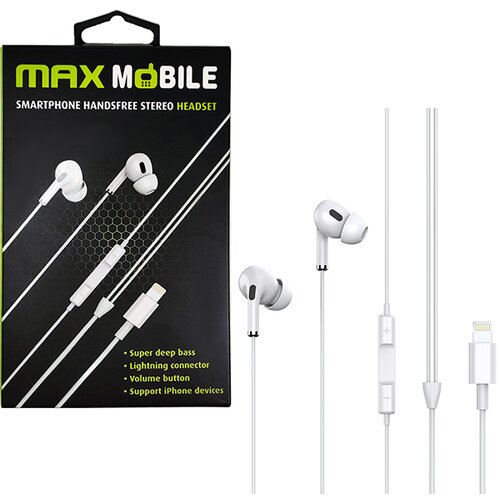  Slu&scaron;alice za iphone Maxmobile WE08 sa Lightning priljučkom Cijene