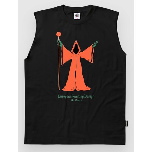 The Dudes Warlock Classic Sleeveless T-shirt black Cene