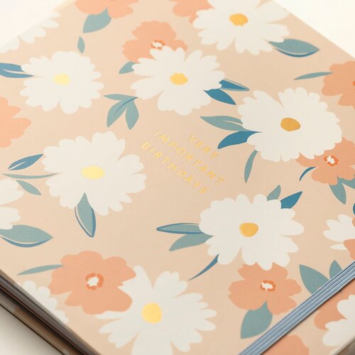 BusyB Notes za datume rođenja 6 str. Pink Daisy &amp;ndash; Slike