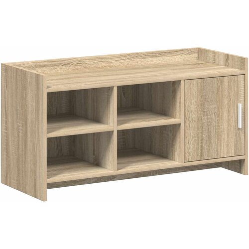 VidaXL Ormar za cipele s pohranom Hrast sonoma 100 x 39,5 x 51 cm Slike