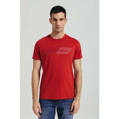 Legendww muška pamučna majica u crvenoj boji 6486-9368-10 Slike