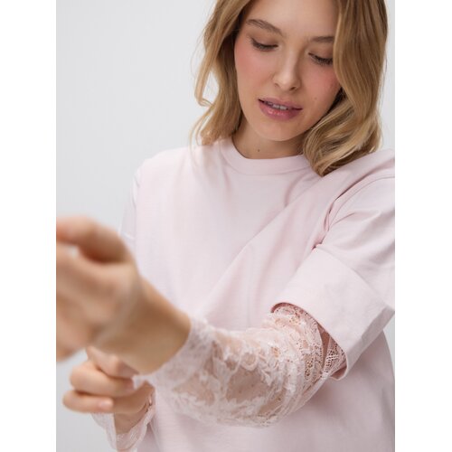 Reserved LADIES` BLOUSE - pastelnoružičasto Cene