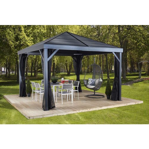  SOJAG - Aluminijski premium paviljon South Beach - 363x363x310   cm  - 13 18 m² Cijene