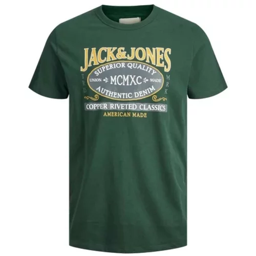 Jack & Jones majice s kratkimi rokavi - Zelena