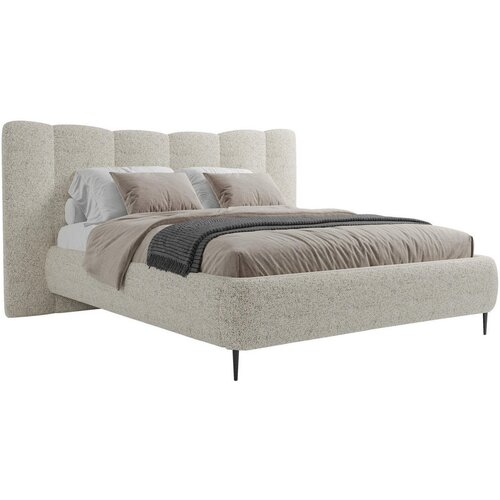 MID.YOU OBLAZINJENA POSTELJA x , les, tekstil, leseni material naravne barve Slike