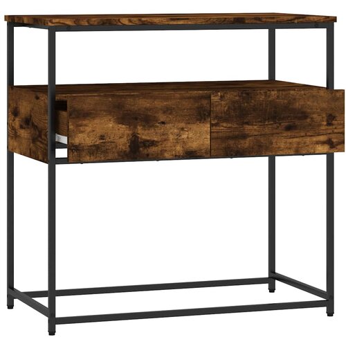  Konzolni stol boja hrasta 75 x 40 x 75 cm konstruirano drvo Slike
