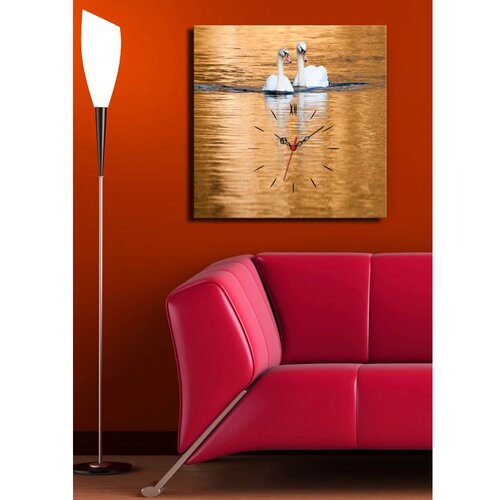 Wallity zidni sat 4545CS-13, 45x45 cm Slike