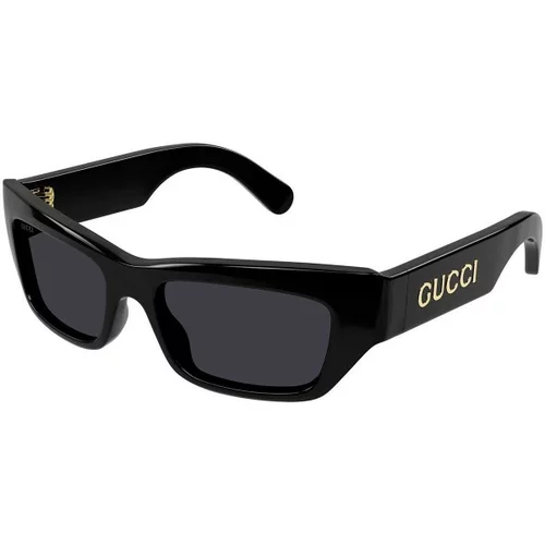 Gucci GG1296S 001 ONE SIZE (55) Črna/Siva