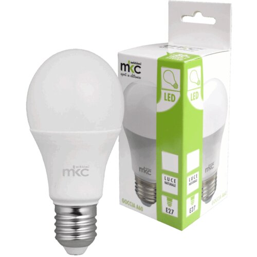 Mkc Sijalica,LED 9W, E27, 220V AC,toplo bijela svjetlost &amp;ndash; LED GOCCIA A60 E27/9W Slike