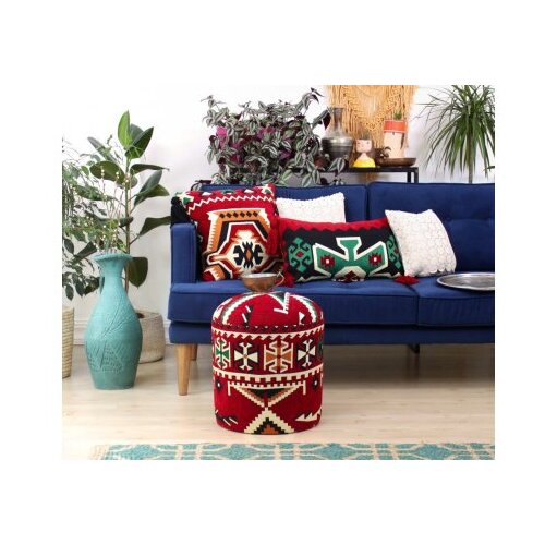 Atelier Del Sofa Bozok v3 - Multicolor Multicolor Pouffe Slike