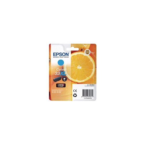 Epson Tinta 33 C XL (C13T33624010) (plava), original Cene