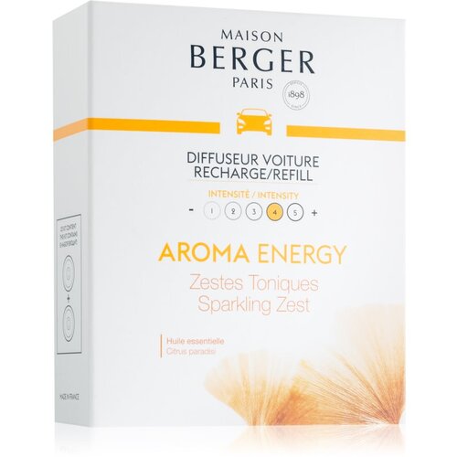 Maison Berger Paris Car Aroma Energy miris za auto zamjensko punjenje (Sparkling Zest) 1 kom Cijene