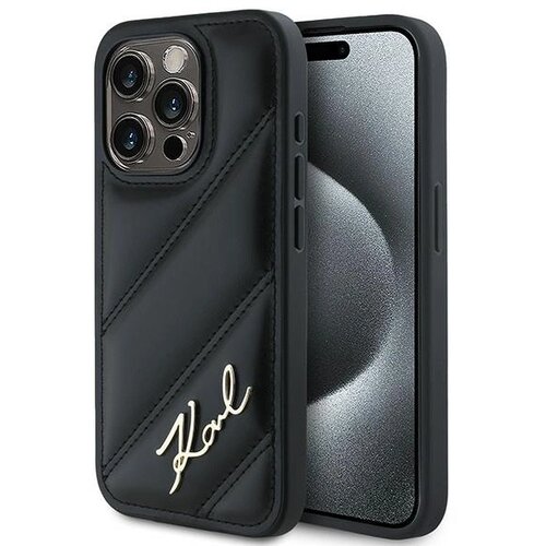 Karl Lagerfeld OVITEK ZA IPHONE 13 PRO MAX ČRN, (21899320) Cene