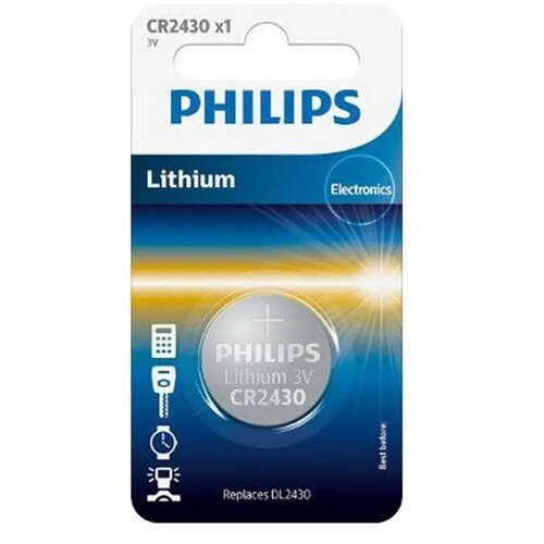 Philips lithium cell, baterija, CR2430 ( 496477 ) Slike