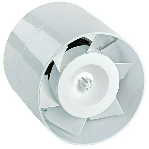 Air-Circle Cjevni ventilator (100 mm, Bijele boje)