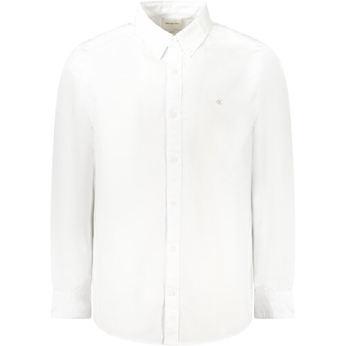 Calvin Klein LONG SLEEVE SHIRT MEN WHITE Slike