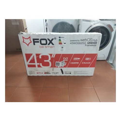 Fox 43WOS625D smart tv 43&amp;#039;&amp;#039; 4K ultra hd DVB-T2 outlet Slike