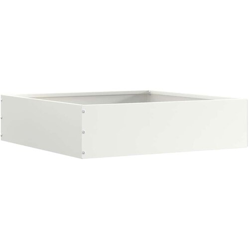  Ograda oko Travnjaka 6 pcs Bijelo 50 x 50 x 13 cm Čelik Slike