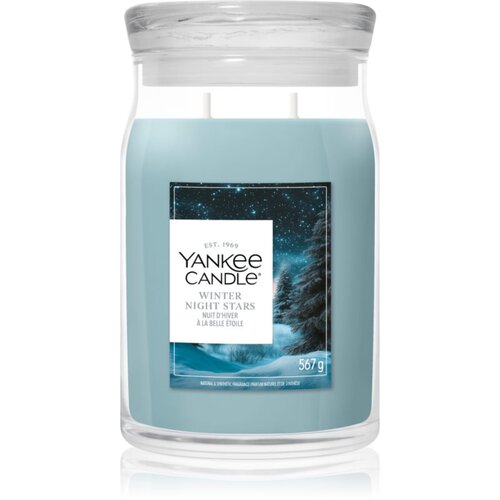 Yankee Candle Winter Night Stars di&amp;scaron;eča sveča 567 g Slike