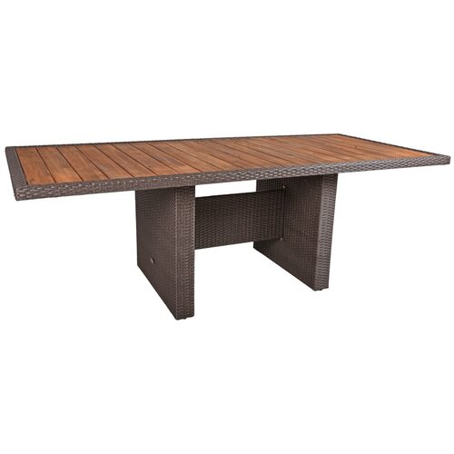 Garden Pleasure Vrtni blagovaonski stol s pločom od bagrema 100x220 cm Braga - Cijene
