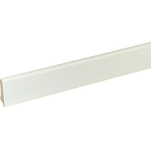  Masivna letvica (2,4 m x 11,4 mm x 40 mm, Bukva, Lakirano u bijelo) Slike