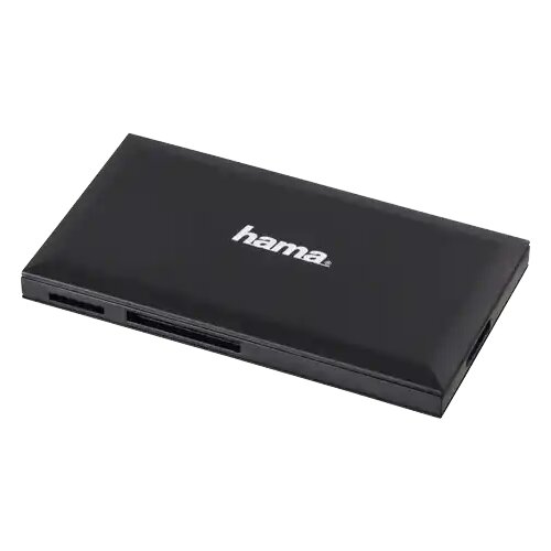 Hama Superspeed Slim USB 3.0 multi čitač kartica, crni (181018) Slike