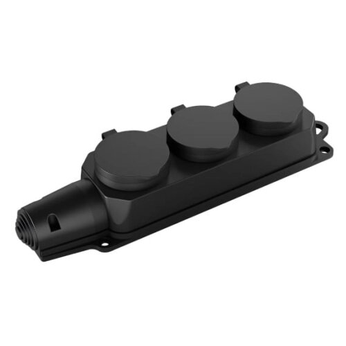 Braytron podsklop sa 3 utičnice IP44 crni BY72-01003 Cene