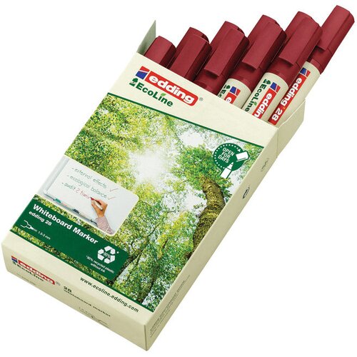  za bijelu ploču 1,5-3mm ecoline edding 28 crveni Slike