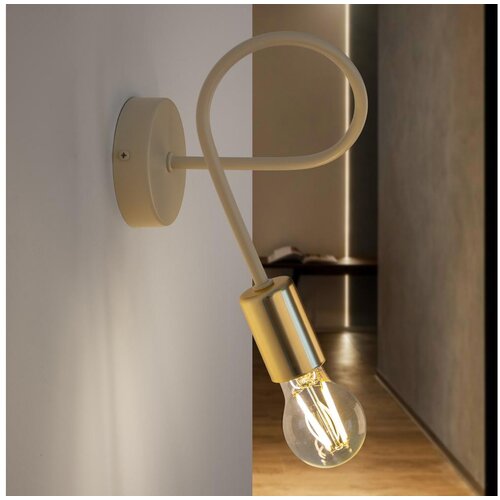 Zidna lampa OXFORD 1xE27/15W/230V mesing/bela Cene